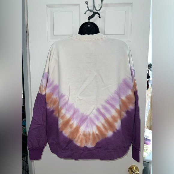 Free People Ombre Metti Sweatshirt Sz XS - Picture 5 of 5